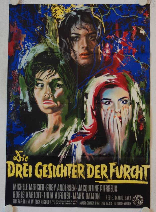 Black Sabbath original release german movie poster